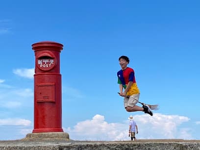朝熊山頂 天空のポスト