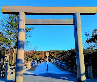 宇治橋鳥居(外側)